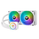 Thermaltake TH240 ARGB Sync Snow Edition - All-In-One Liquid Cooling System - ARGB Fan 120*2 - White CL-W301-PL12SW-A